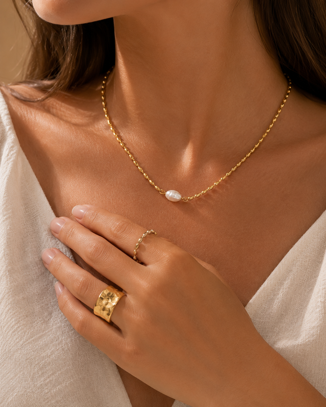 Pearl Whisper Necklace