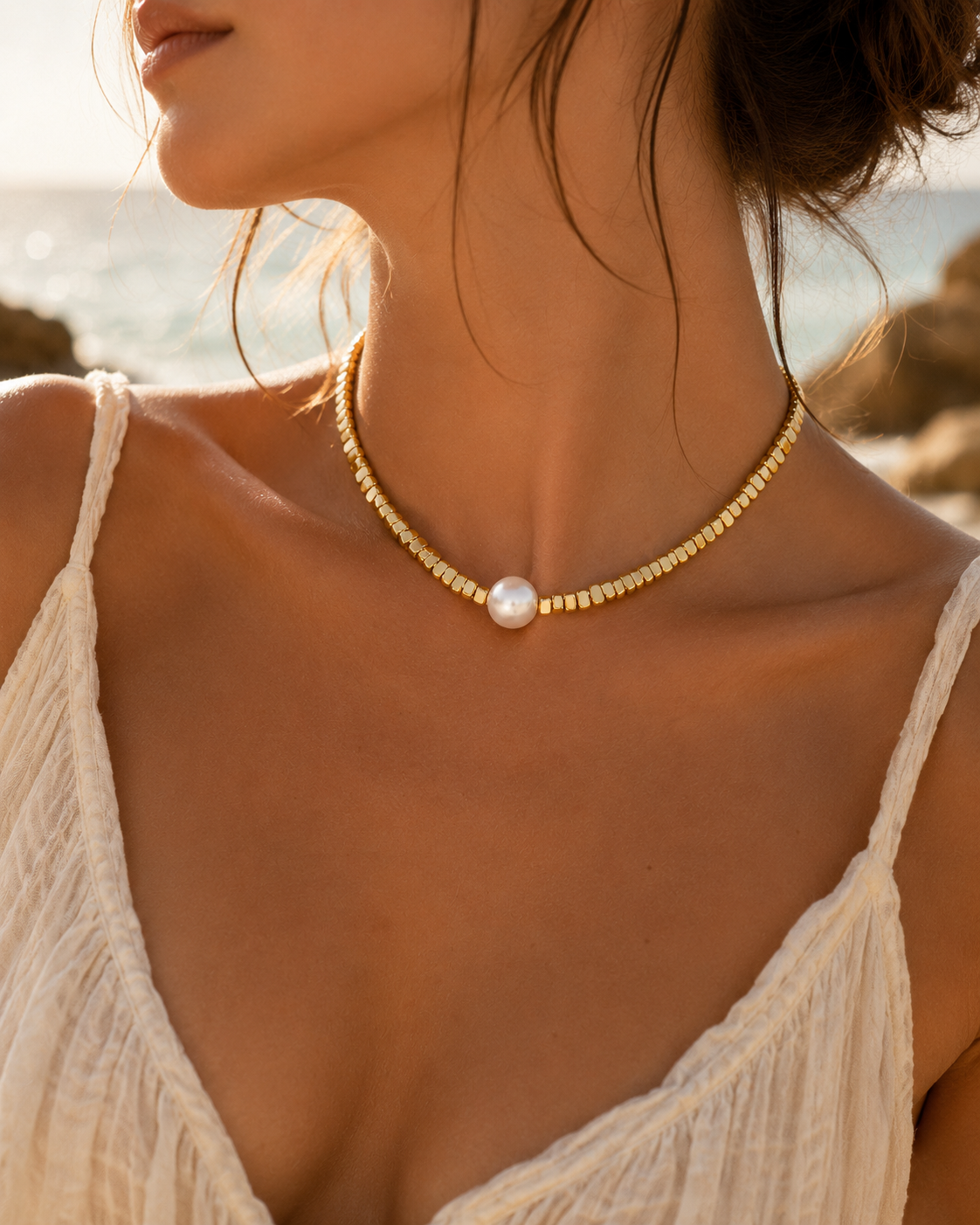 Seaborn Pearl Necklace
