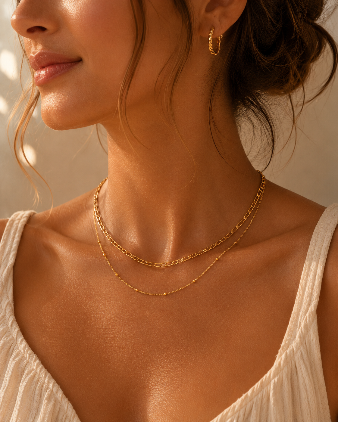 Figaro Chain Necklace