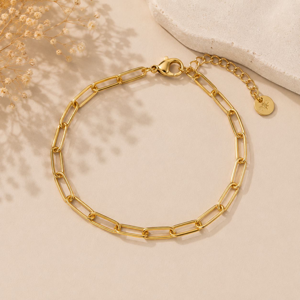 Paperclip Chain Bracelet