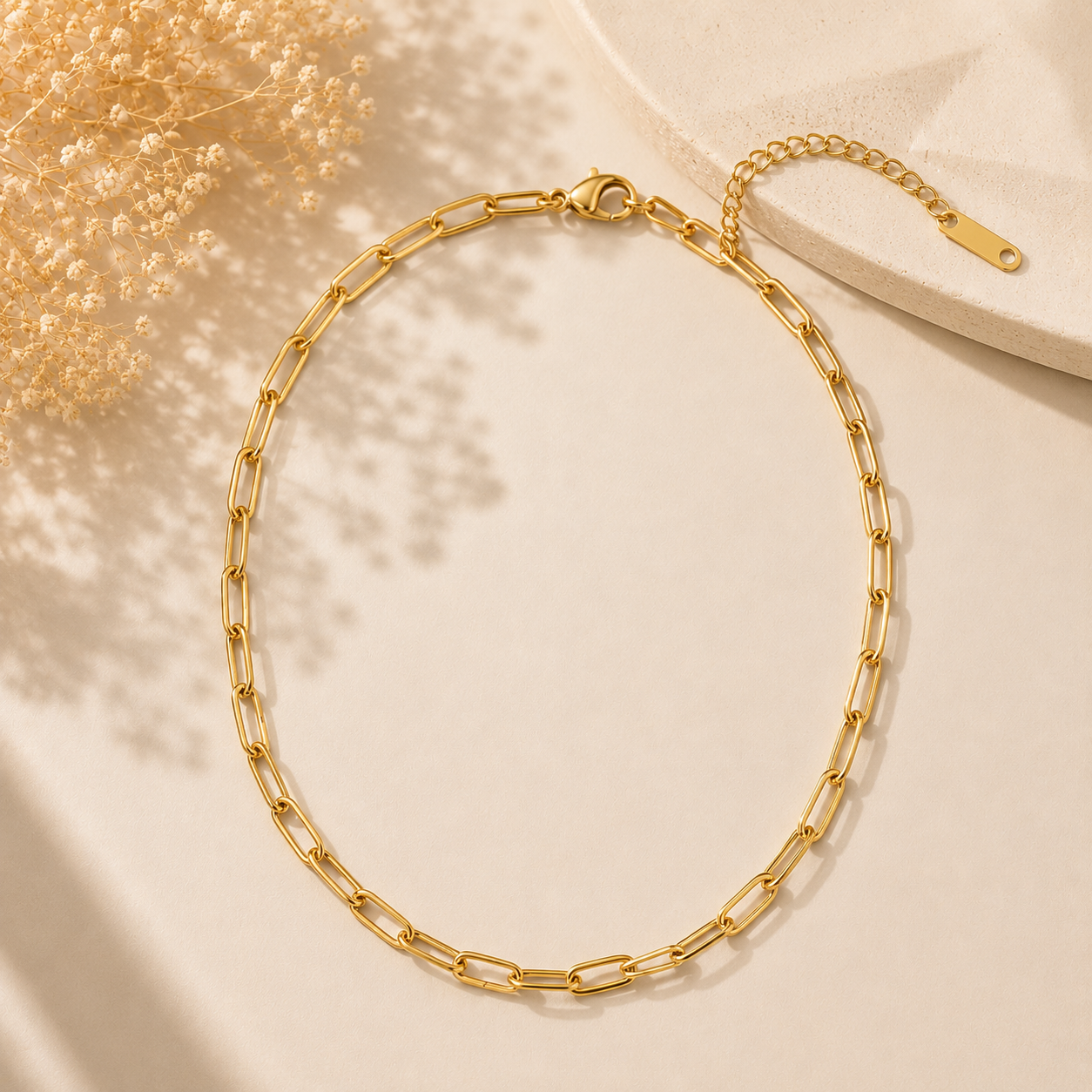 Paperclip Chain Necklace